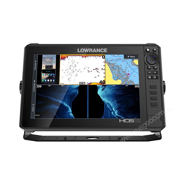 Картплоттер с эхолотом Lowrance HDS-12 LIVE с датчиком Active Imaging 3-in-1 (ROW)