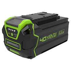 Greenworks GD40SC38II 40V, с АКБ 4 Ач с USB + ЗУ 5А быстрое - аэратор-скарификатор аккумуляторный