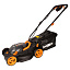 WORX WG779E.1 - 34см, 40V, 4Ач х2, ЗУ