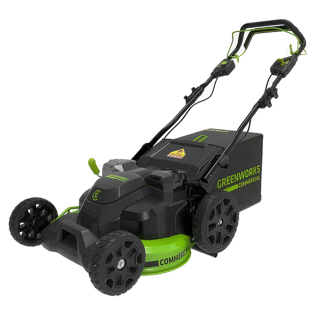 Аккумуляторная газонокосилка Greenworks TwinForce GC82LM61S 82V