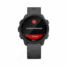 smart Часы Garmin Forerunner 245 черные с серым ремешком