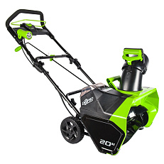 Greenworks GD40ST (GD40SB) бесщеточный, 40V с АКБ 4 Ач + ЗУ 4А двойное