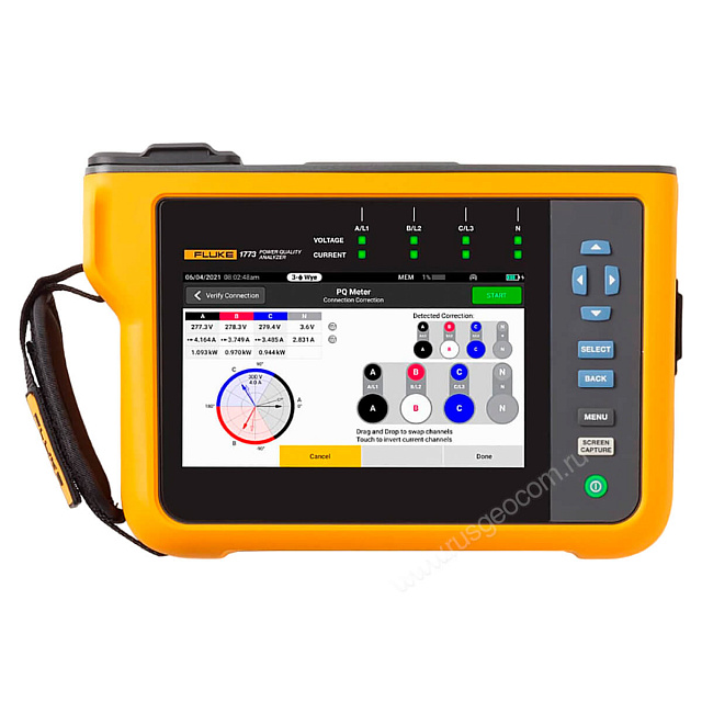 Анализатор качества электроэнергии Fluke 1773/BASIC