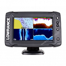 Картплоттер с эхолотом Lowrance Elite-7Ti Mid/High/TotalScan™