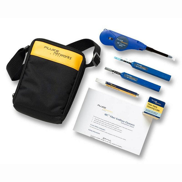 Fluke Networks NFC-KIT-CASE-E, набор для очистки разъемов и коннекторов MPO