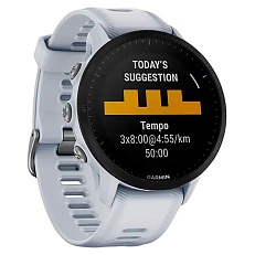 gps Часы Garmin Forerunner 955 с белым ремешком