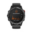 Часы Garmin Fenix 6 Pro Solar Gray with Black Band