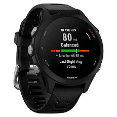 смарт Часы Garmin Forerunner 255S Music с черным ремешком