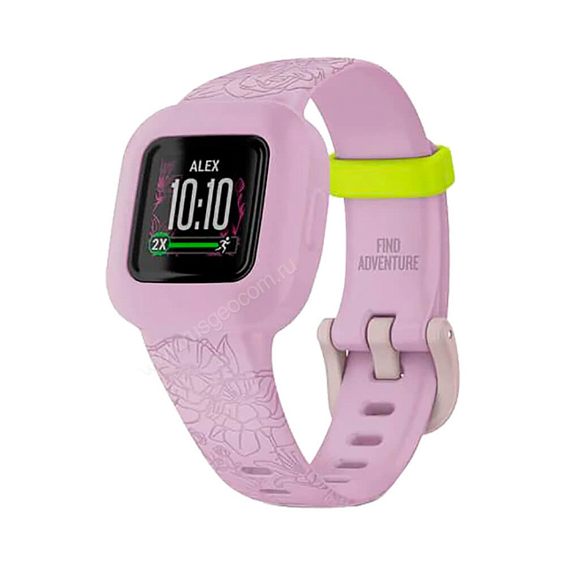 Фитнес-браслет Garmin Vivofit JR 3 Lilac Floral